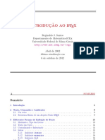 Introdução A Latex PDF