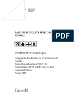 RAPPORT D’ENQUÊTE FERROVIAIRE R15H0021