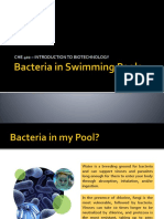 Bacterias in Swimming Pool