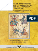 La Lucha de Bandos en El País Vasco. de Los Parientes Mayores A La Hidalguía Universal. Guipuzcoa, Siglos XIV-XVI