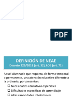 Definición NEAE