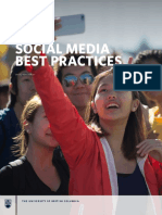 UBC Social Media Best Practices