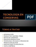 Tecnologia de La Industria Conservera - Presentacion