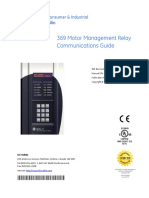 369 Motor Management Relay - Communications Guide PDF