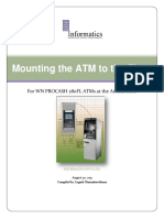 Mounting The ATM To The Floor280FL