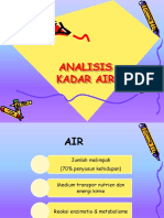 Analisis Kadar Air PDF