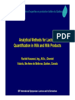 Metodos para Determinacion de Lactosa PDF