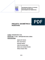 Apostila de Projeto Geometrico de Estradas - Ufpr.2015