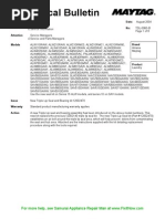 Maytag Triple Lip and Bearing Kit Installation Instructions