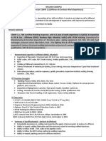 Resume Sample PDF