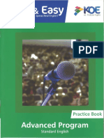 KOE Advanced Program Practice Book PDF