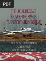 ASPL633 Space Transportation Regime