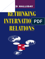 Fred Halliday (Auth.) - Rethinking International Relations-Macmillan Education UK (1994)