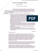 Historia de La Antropología - Particularismo Historico PDF