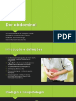 Dor abdominal - guia de avaliação inicial