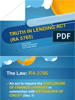 Truth in Lending Act Erika