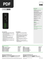 DSE855 Data Sheet