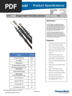 Ranger2 Cable Termination (Outdoor) : Issue Date: File: 35 KV