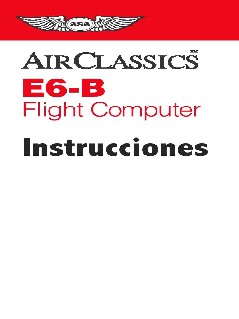 E6B Manual PDF PDF