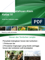 Ipa Kelas 6 Hewan Dan Tumbuhan Langka Di Indonesia