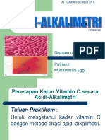 Vit.c Asidi-Alkalimetri