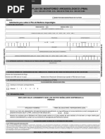 Formulario autorizacion para plan de monitoreo arqueologico - PMA.pdf