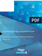 Pega Robotic Automation Studio 8.0 Installations Instructi