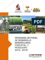 04-Programa Sectorial de Desarrollo Agropecuario, Forestal y Pesquero