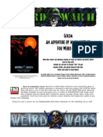 Weird War II The Golem PDF