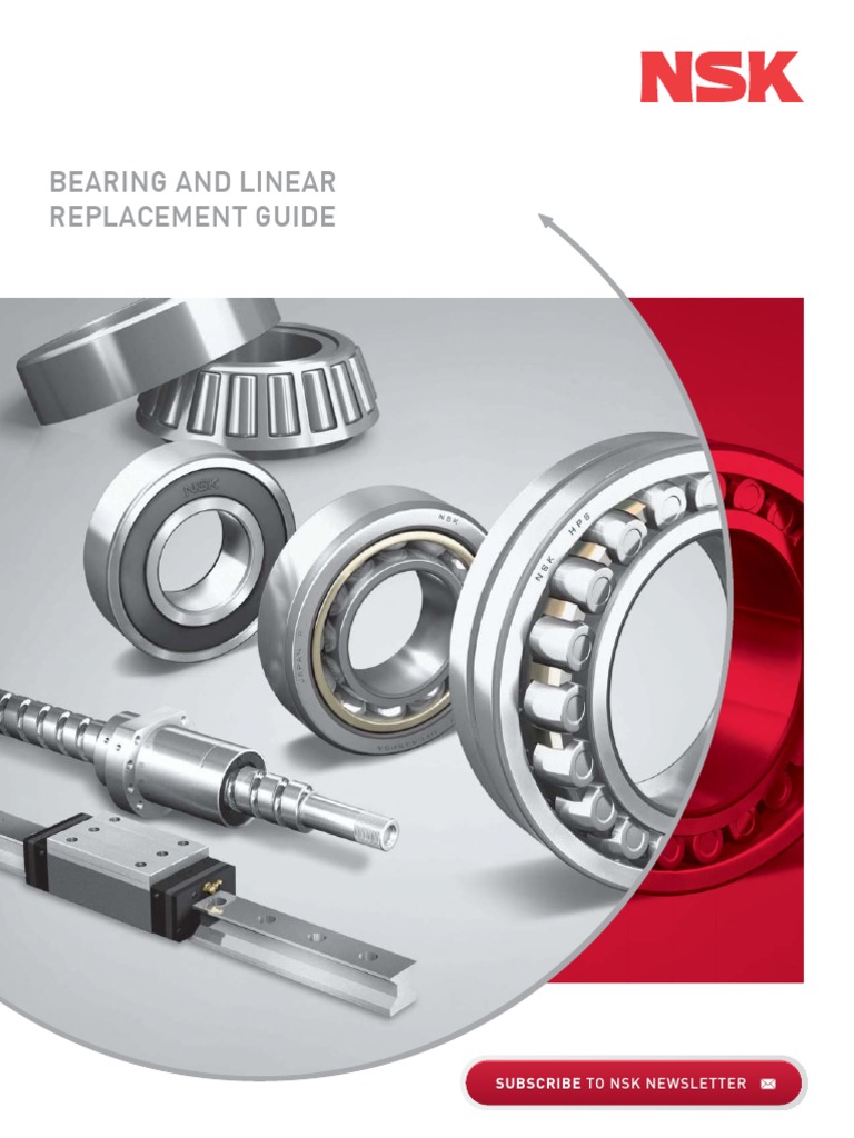 Bearing - Replacement - Guide - NSK 2015 PDF | Download Free PDF ...