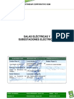 SGI-E00008-01 - Estandar Corporativo Salas Eléctricas y Subestaciones Eléctricas