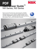 NH Series, NS Series: NSK Linear Guide