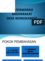 Profil Desa Wonokampir Presentation