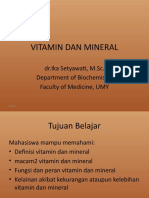 Vitamin Dan Mineral 2016 Ika