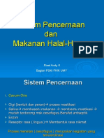 Sistem Pencernaan Dan Makanan Halal-Haram, Blok 6 Ku 2106