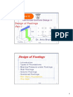 Lecture 15a Wall Footings 2slides PDF