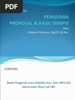 Contoh Penulisan Skripsi Ok Fisioterapi