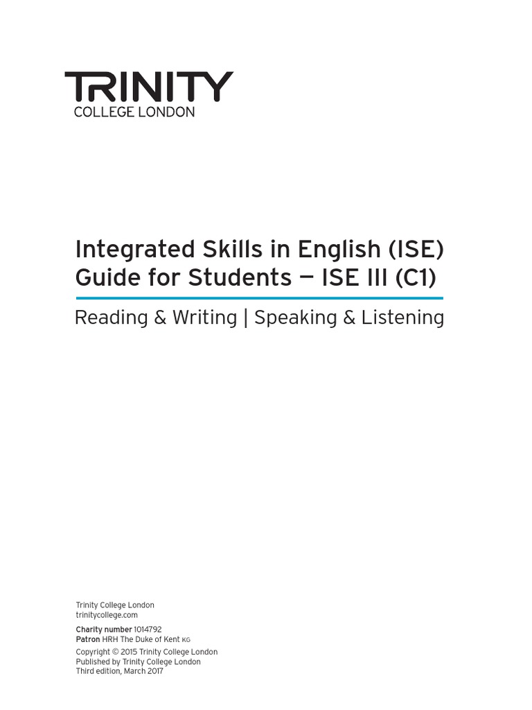 Guide For Students - IsE III - Third Edition | PDF | Conversation ...