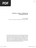 MURPHY, Kevin - Podemos Escrever a História Da Revolução Russa. Uma Resposta Tardia à Eric Hobsbawm