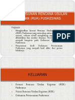 Sesi Penyusunan RUK Puskesmas