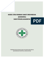 Kode Etik Rumah Sakit Indonesia Kodersi PDF