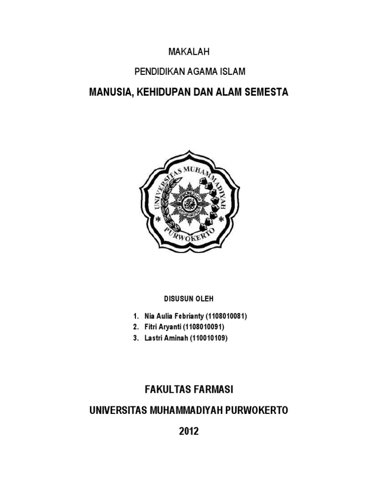 Cover Makalah Pendidikan Agama Islam