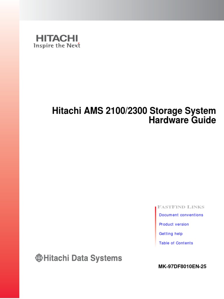 Hitachi AMS 2000 Hardware Guide PDF PDF I Pv6 Areas Of Computer Science