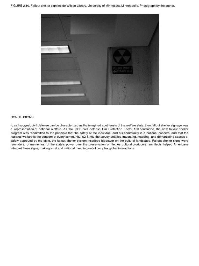 Preview Of Fallout Shelter Designing For Civil Defense In The Cold War