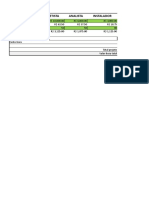 Planilha Calculo Projeto