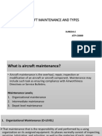 Aircraft Maintenance and Types