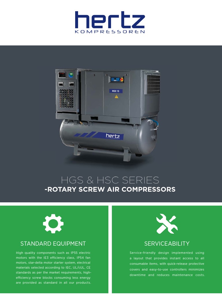 HGS&HSC Series | PDF | Gas Compressor | Engines