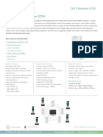 Yealink RT20 DECT Repeater Datasheet