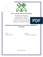 Determinação Das Características Quantitativas Do Carvão by Abdul Laura Condula