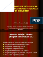 Acute Poststreptococcal Glomerulonephritis (Apsgn) in Children